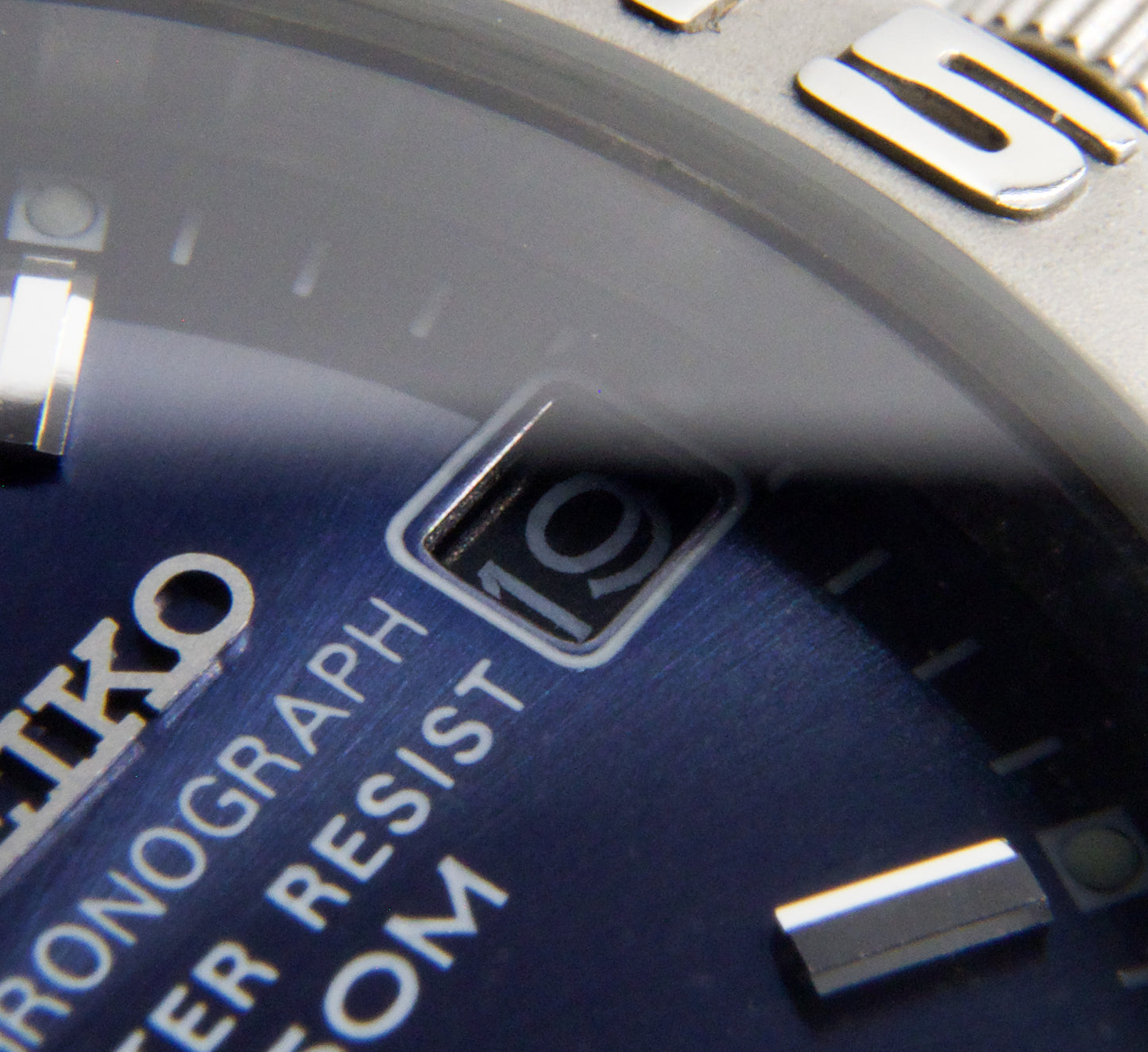1999 Seiko Marine Blue Dial Chronograph Men's Wrist-Watch