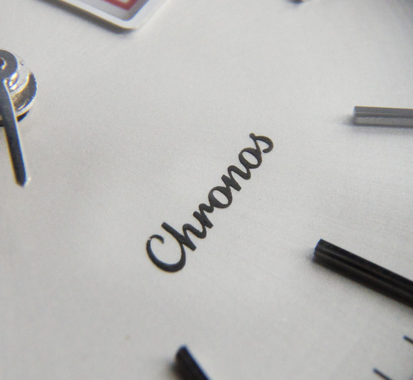 1983 Seiko Chronos Stark White Dial Men's Sport's Watch