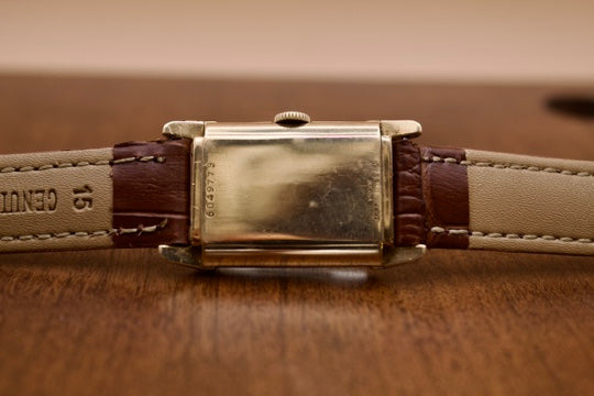 Vintage 1940's Bulova Tank Style 10K Filled Case