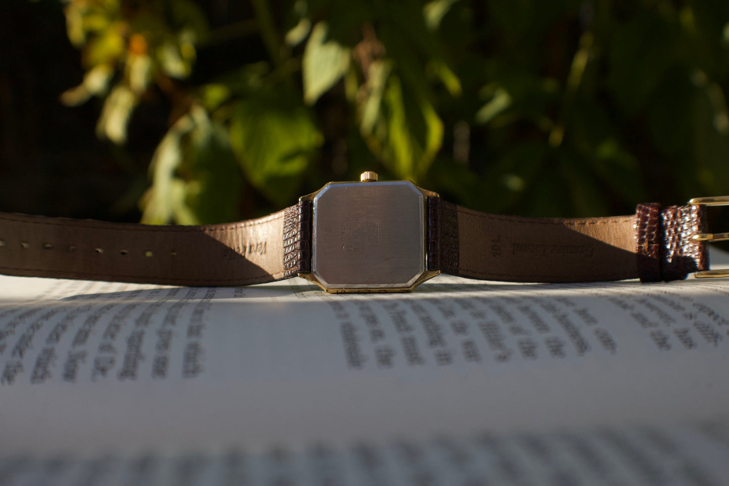 8 Jewel Vintage Quartz Seiko Lassale Men's Wristwatch