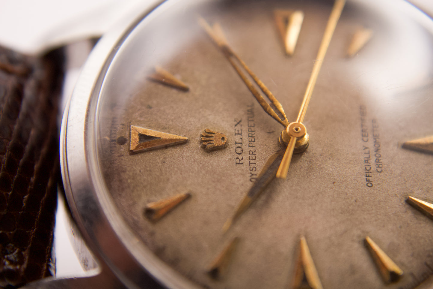 1951 Rolex Oyster Perpetual 'Bubbleback' Men's Wrist-Watch