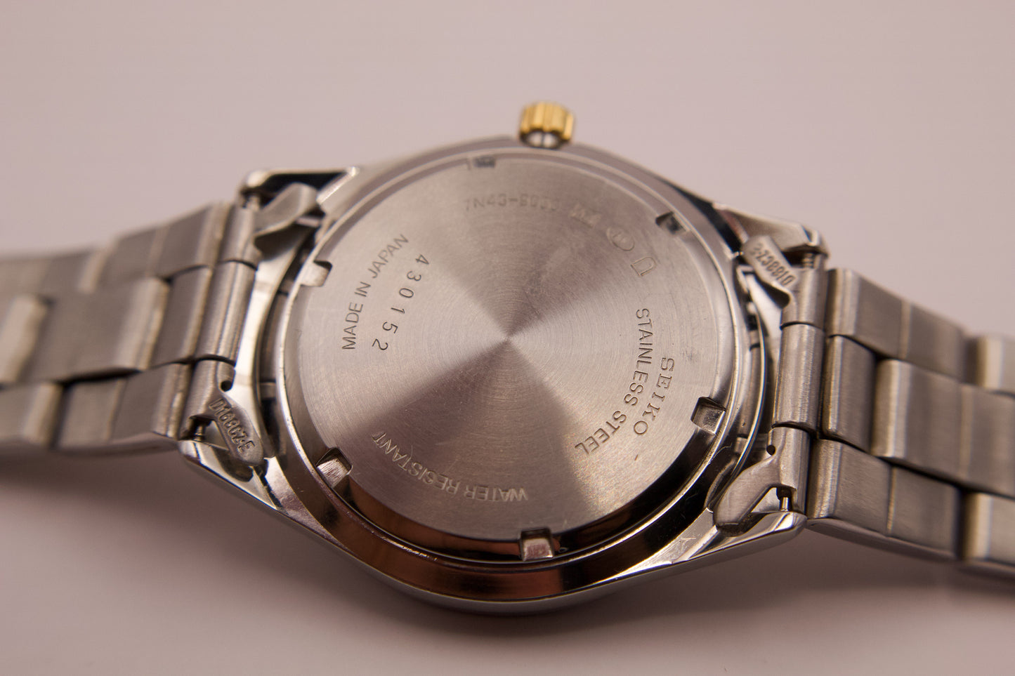 1994 Seiko Two Tone Men's Quartz Wrist Watch