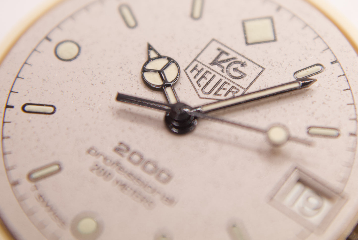 1980s Tag Heuer 2000 Professional Concrete Dial Men's Wrist-Watch (With Box/Papers)