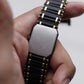 [Near Mint] 1985 Seiko Quartz Charcoal Dial Men's Two Tone Wrist-Watch