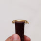 2000 Pulsar Quartz Golden Sunburst Dial Men's Wrist-Watch