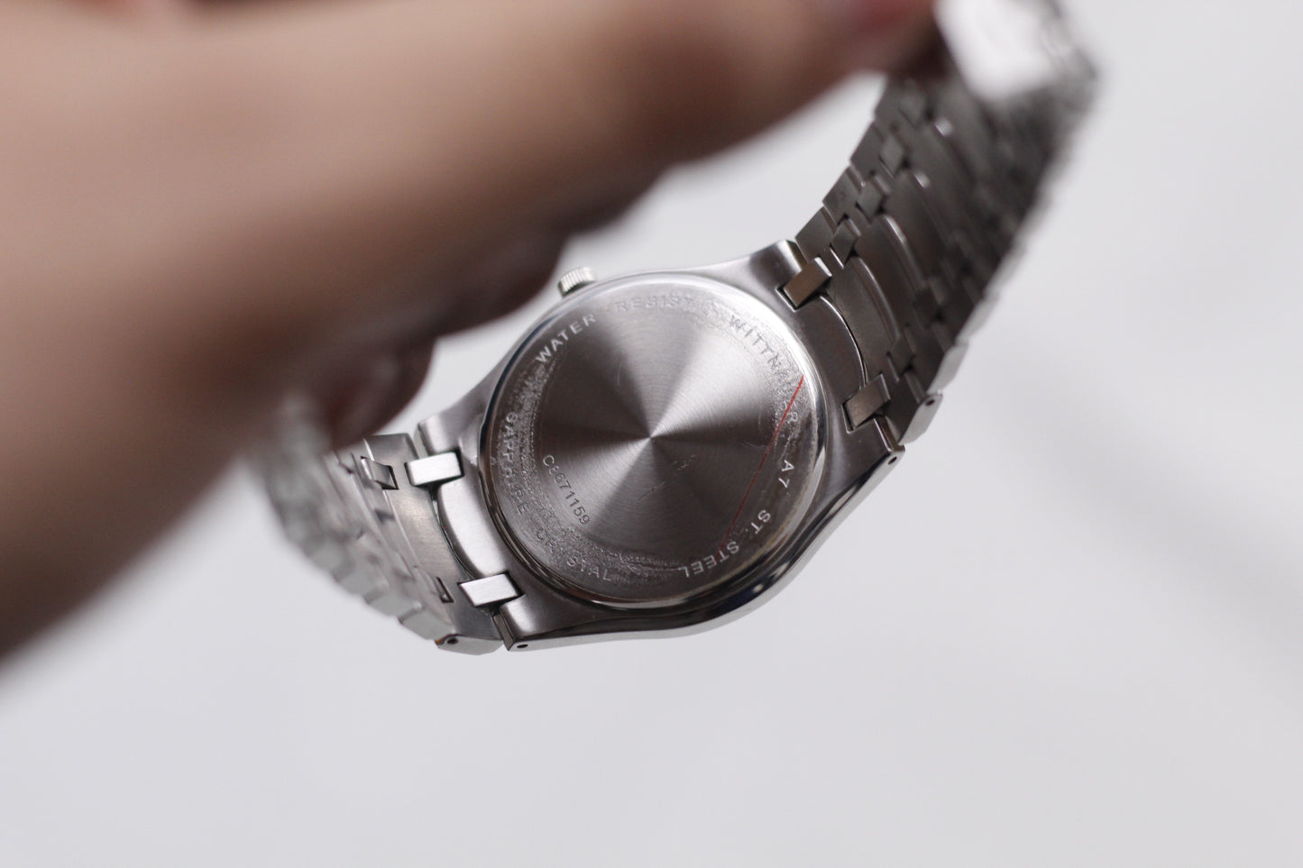 2000s Wittnauer Quartz Inky Black Gemstone Dial Men's Wrist-Watch W/Box & Papers