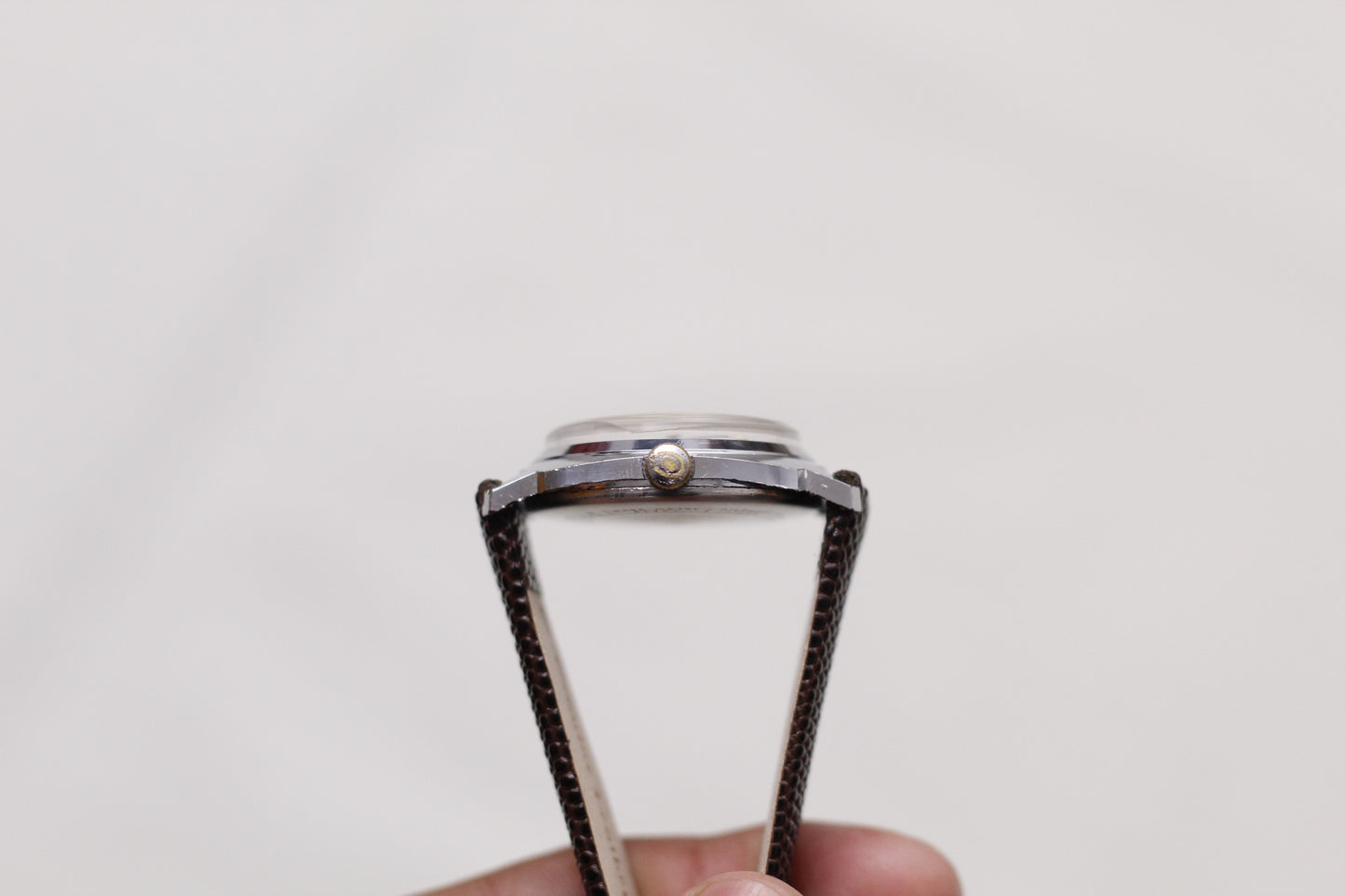 [Serviced] 1969 Caravelle Mechanical Silver Sunburst Dial Men's Wrist-Watch