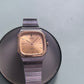 [Reserved] 1985 Seiko Chronos 'Baby Santos' Textured Golden Dial Men's Wrist-Watch