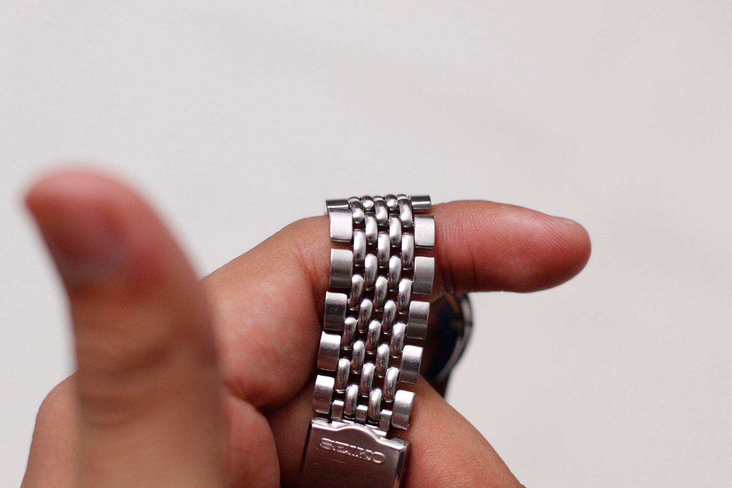 [Serviced] 1968 Seiko Automatic Silver Sunburst Men's Wrist-Watch