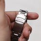 2007 Seiko Chronograph Red Dial Men's Quartz Wrist-Watch