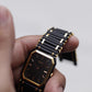 [Near Mint] 1985 Seiko Quartz Charcoal Dial Men's Two Tone Wrist-Watch