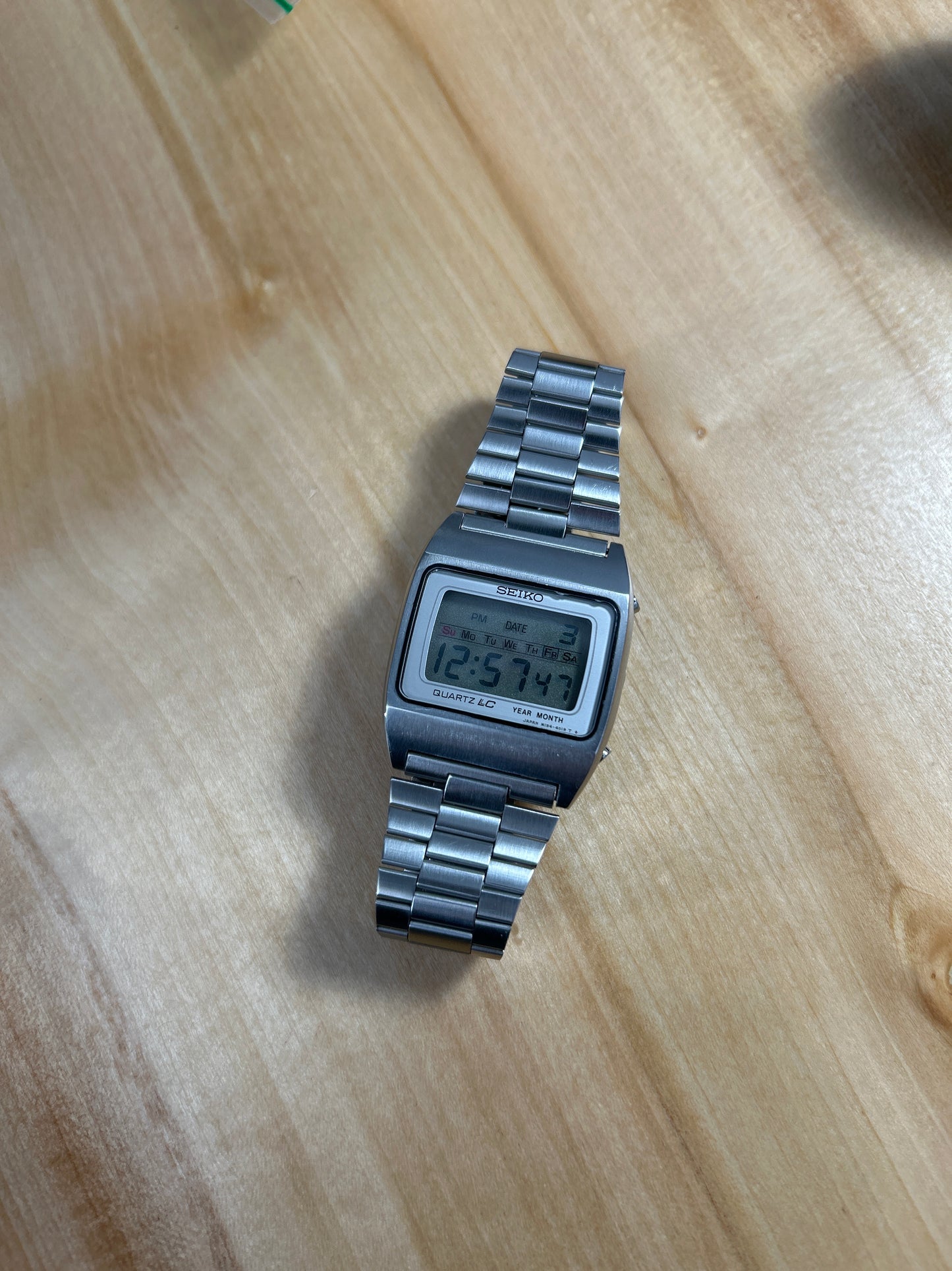 Deposit for 1977 Seiko M154-5009