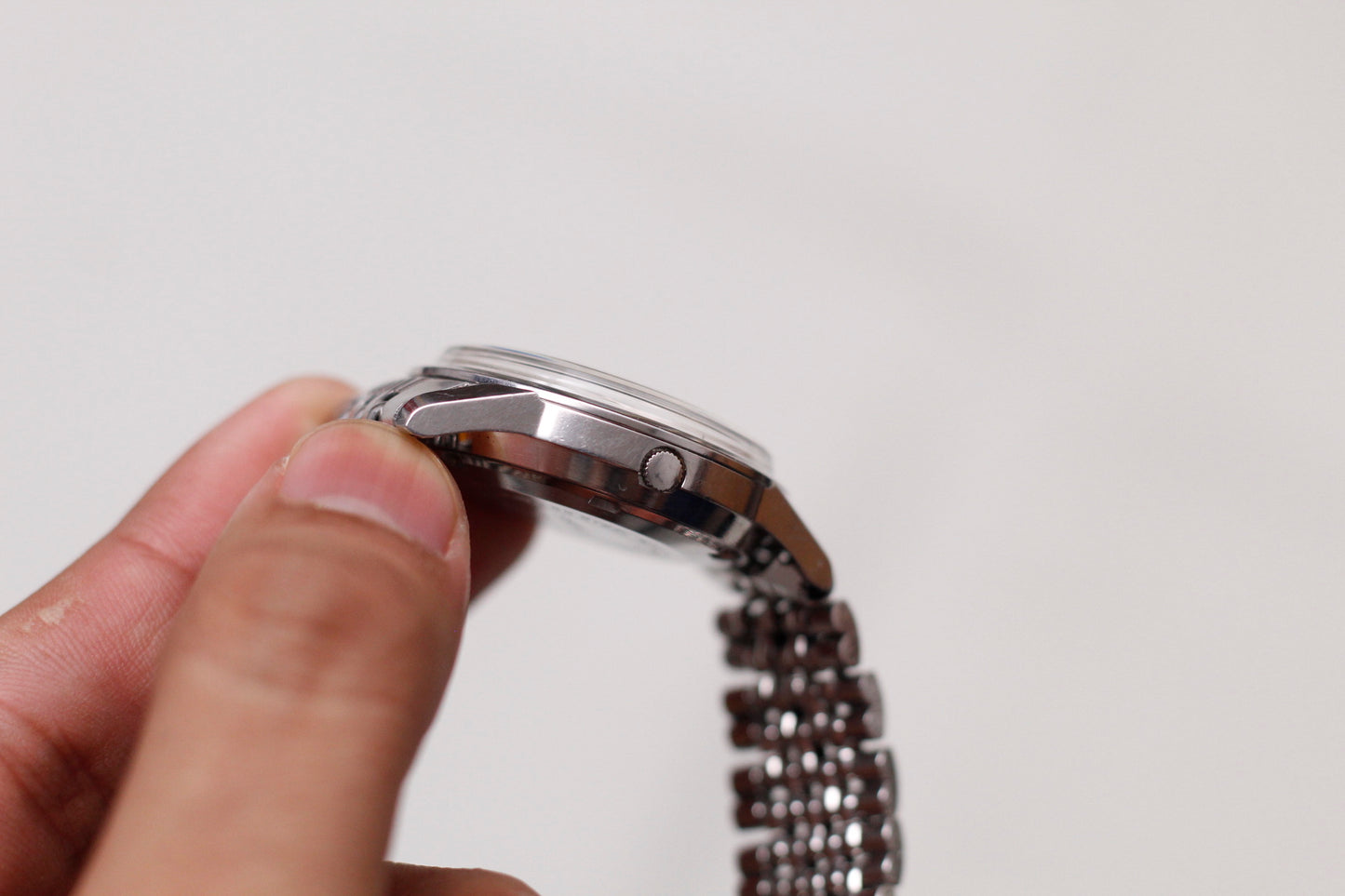 [Serviced] 1968 Seiko Automatic Silver Sunburst Men's Wrist-Watch