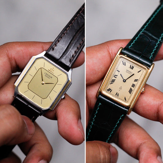 [Reserved] 1983 Credor & 1977 Seiko Men’s Wrist-Watches