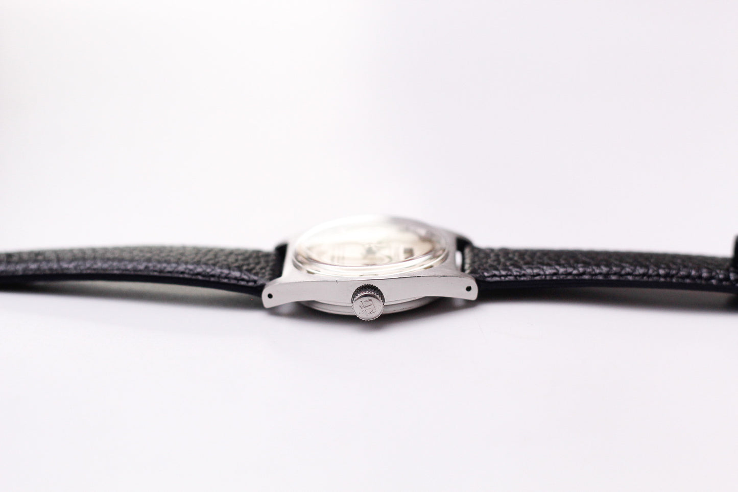 [Serviced] 1970s Tissot Visodate Automatic Silver Sunburst Dial Men's Wrist-Watch