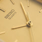 1985 Seiko Quartz Gold Toned Men's Watch W/Box