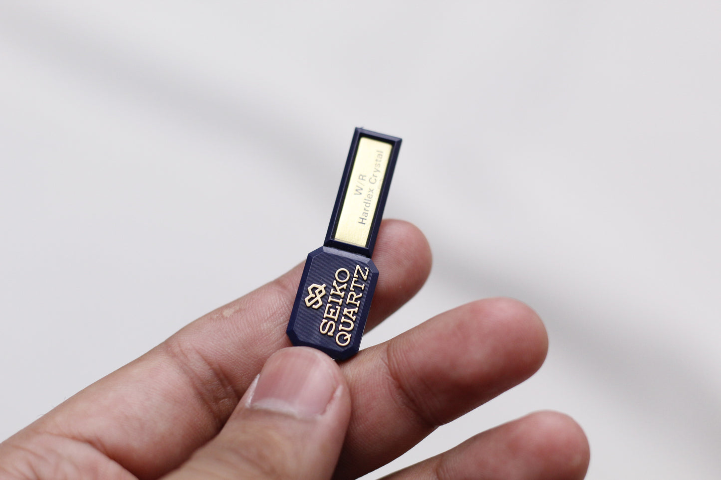 [Mint] 1988 Seiko Quartz Tank Golden Dial Lady's Wrist-Watch Full-Set