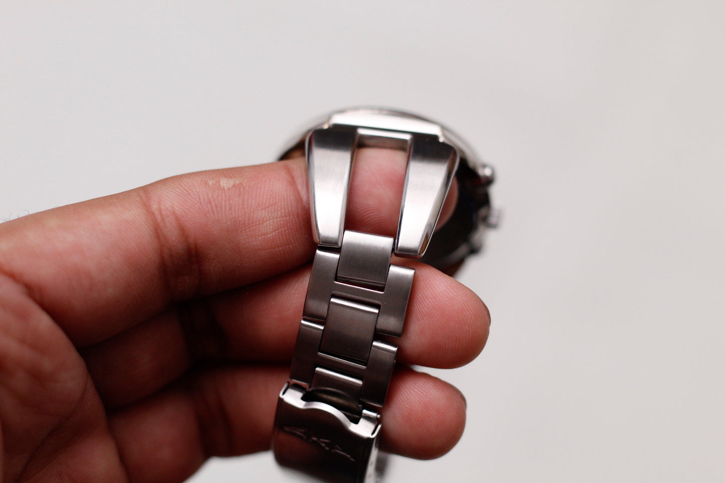 2006 Alba 'AKA' Quartz Sky Blue Sunburst Dial Chronograph Men's Wrist-Watch