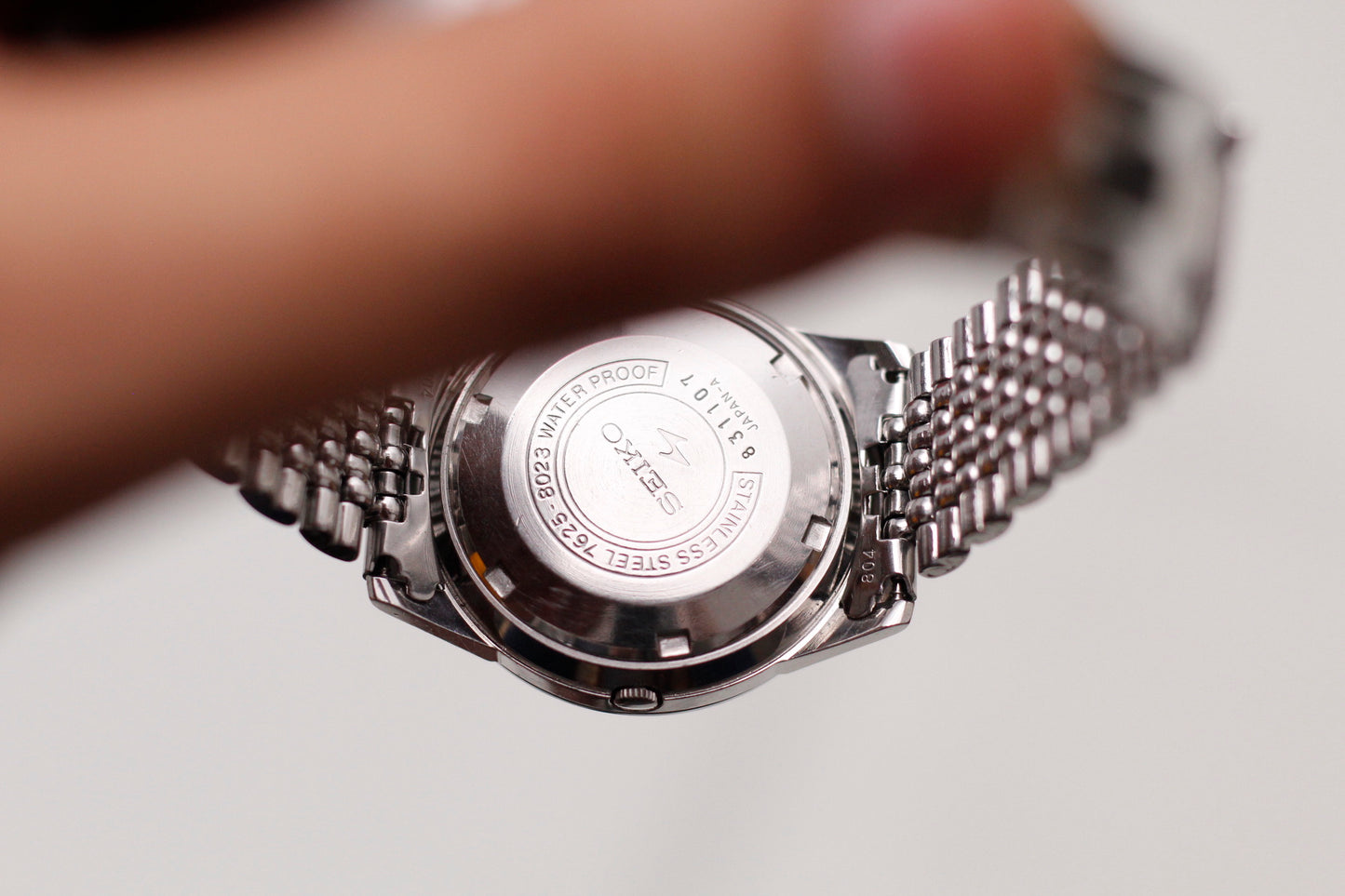 [Serviced] 1968 Seiko Automatic Silver Sunburst Men's Wrist-Watch