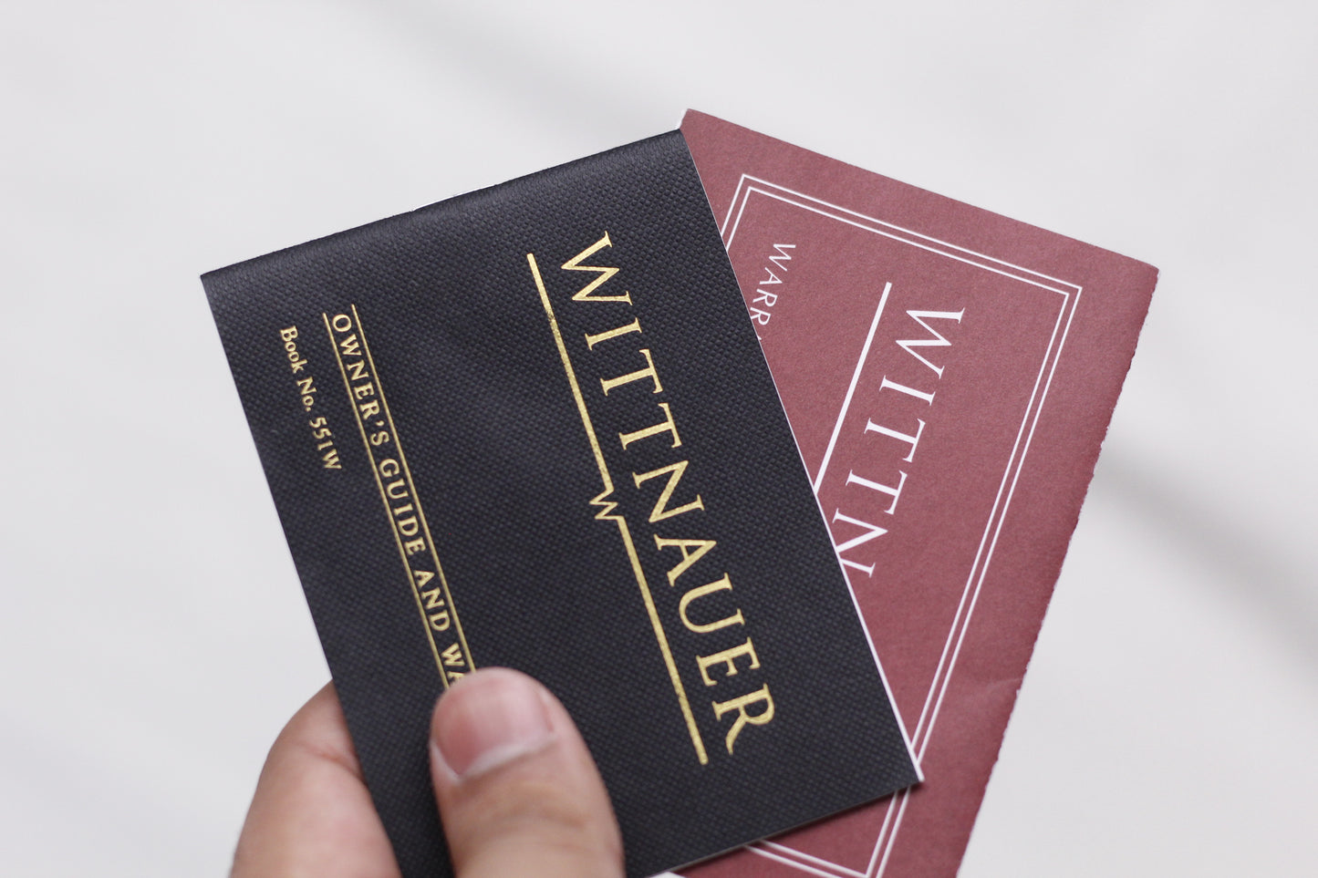 2000s Wittnauer Quartz Inky Black Gemstone Dial Men's Wrist-Watch W/Box & Papers