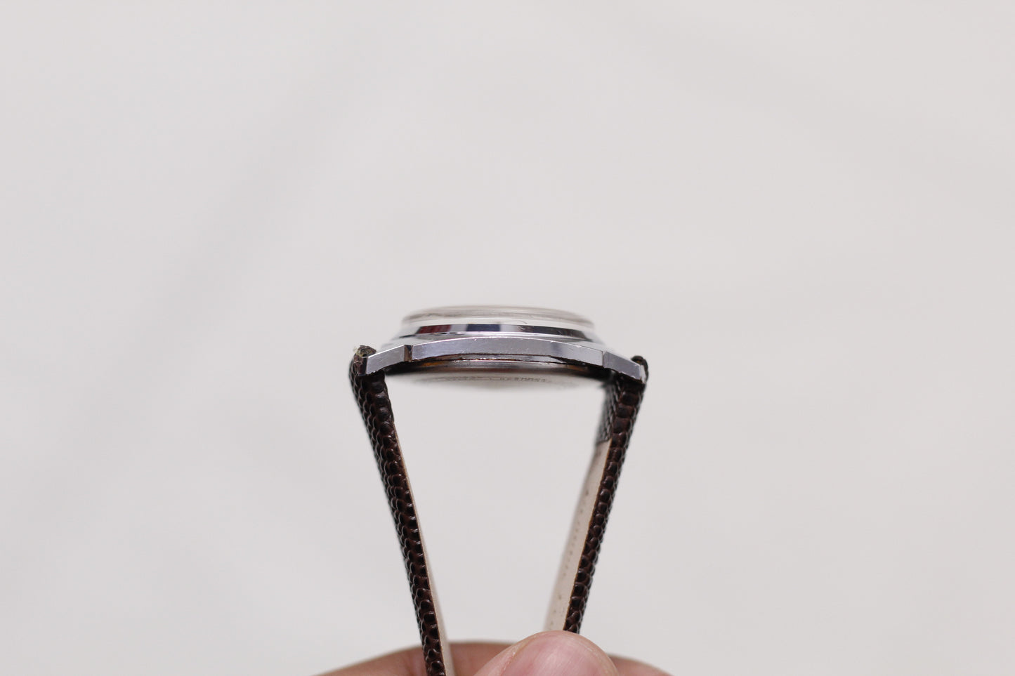 [Serviced] 1969 Caravelle Mechanical Silver Sunburst Dial Men's Wrist-Watch