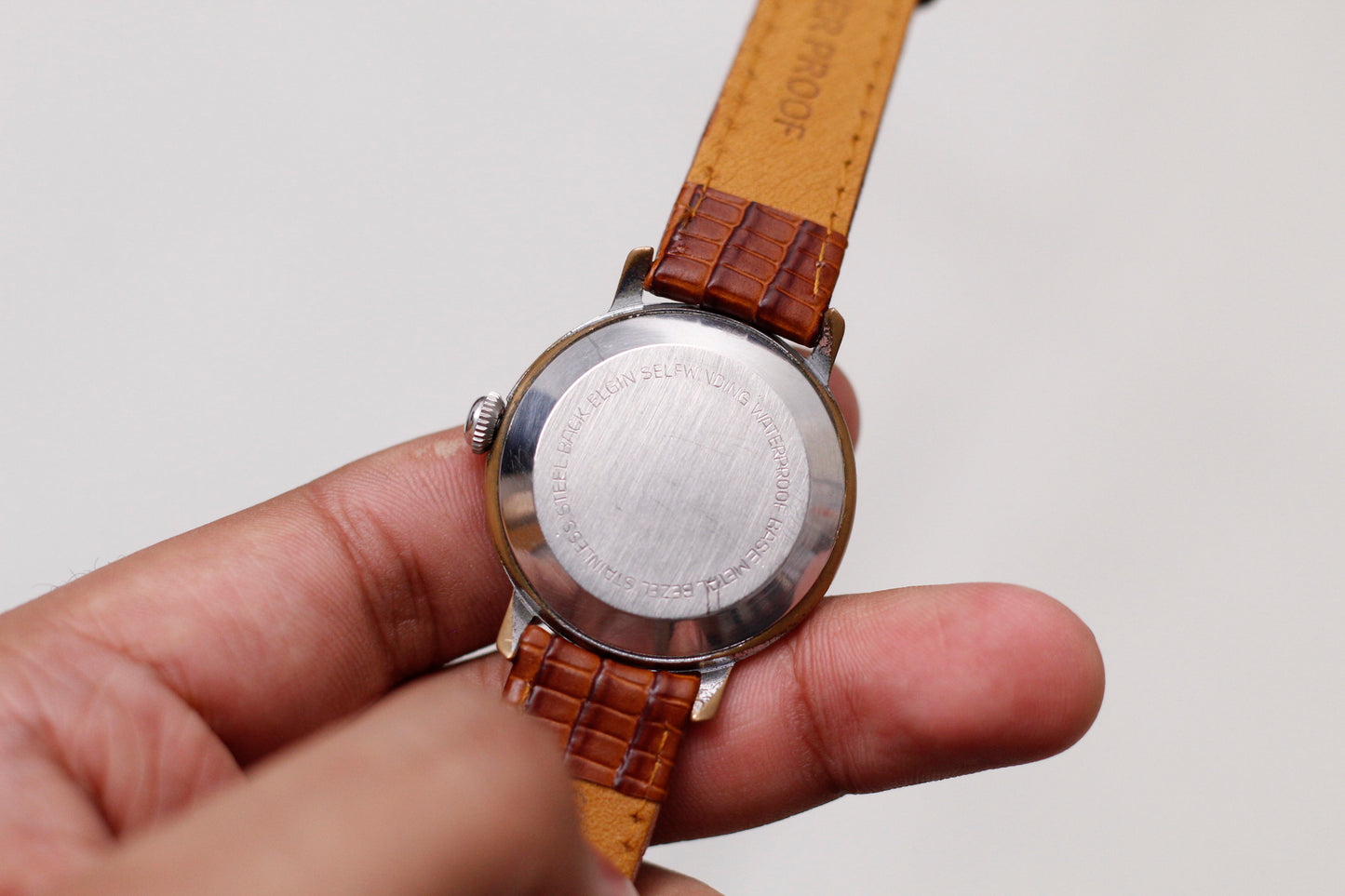 [Serviced] 1960s Elgin Automatic Men's Wrist-Watch