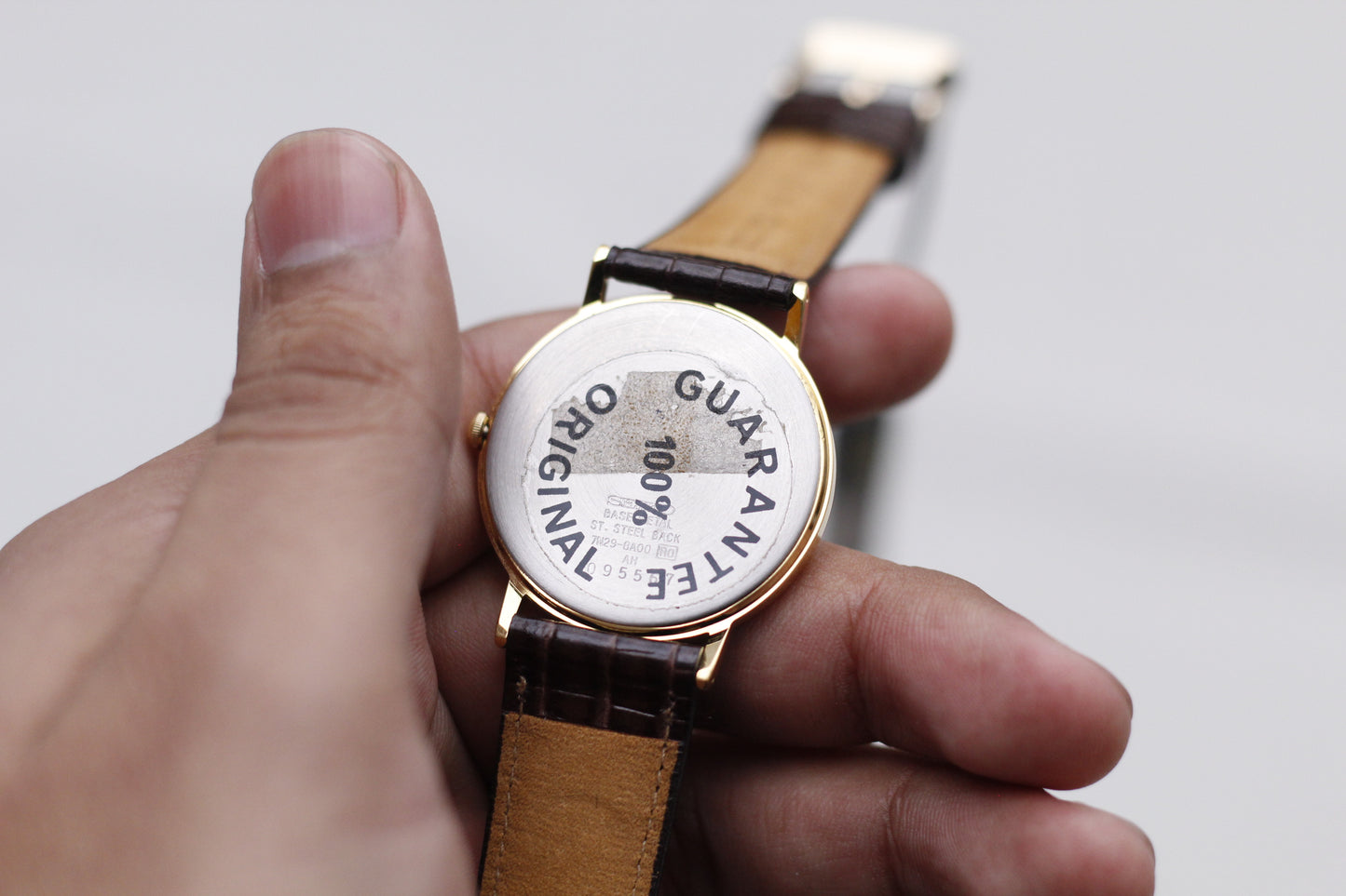 [New Old Stock] 2000 Seiko Quartz Breguet Numerals Dial Men's Wrist-Watch W/Tag