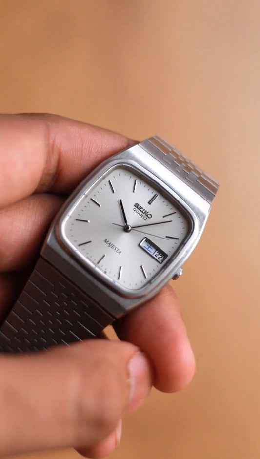 [Reserved] 1988 Seiko Majesta Silver Sunburst Dial