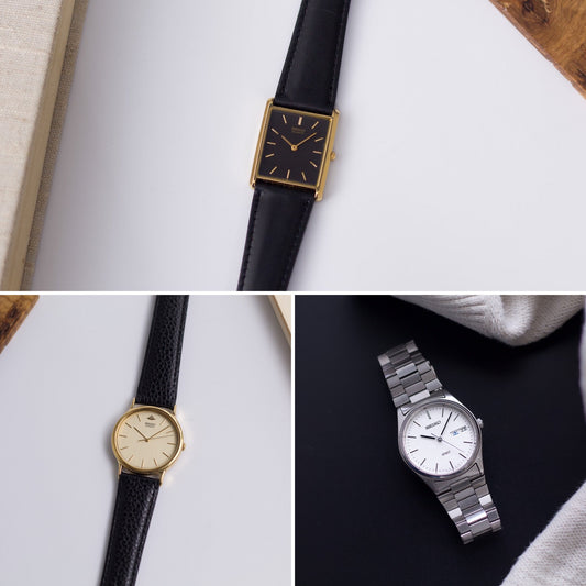 [Reserved] Seiko Tank, Seiko Spirit & Seiko Baby Credor