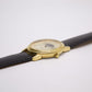1991 Pulsar Quartz Moonphase Golden Dial Men's Wrist-Watch