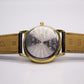 1991 Pulsar Quartz Moonphase Golden Dial Men's Wrist-Watch