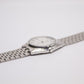 1980 Seiko Type II Straight Grain Silver Dial Men's Wrist-Watch