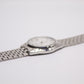 1980 Seiko Type II Straight Grain Silver Dial Men's Wrist-Watch