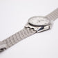 1980 Seiko Type II Straight Grain Silver Dial Men's Wrist-Watch