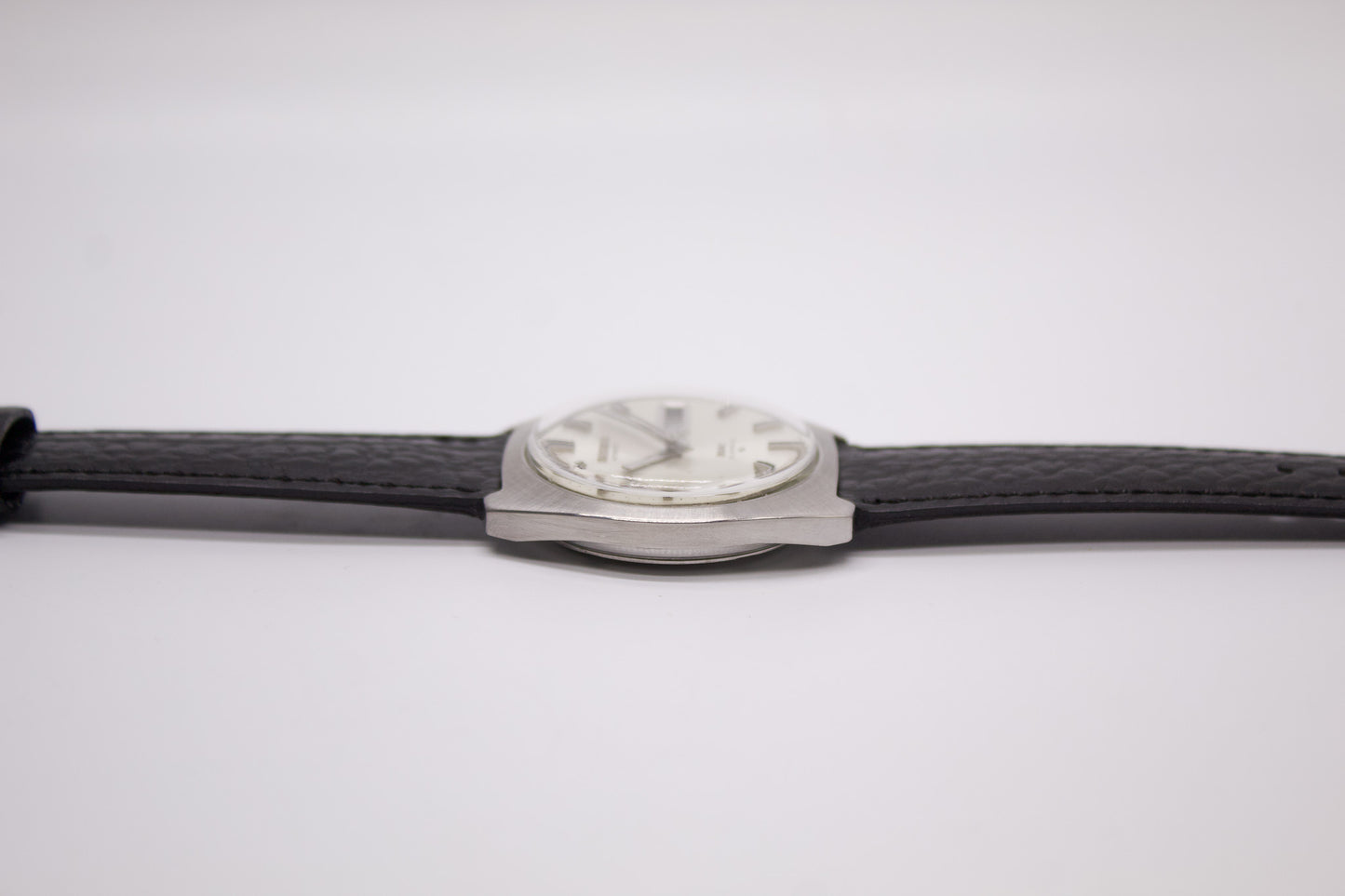 [Serviced] 1968 Seiko DX Automatic Silver Sunburst Men's Wrist-Watch