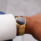 1995 Citizen Quartz Jet Black Dial Men's Wrist-Watch W/Box & Papers