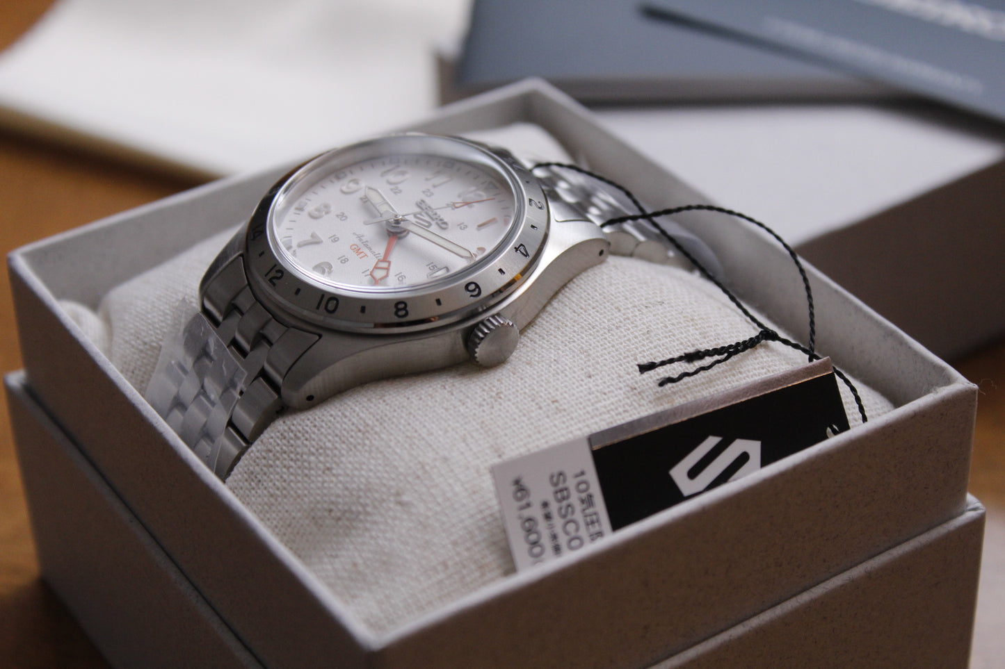 [NEW] JDM Seiko Automatic GMT SBSC009 Men's Wrist-Watch Full-Set