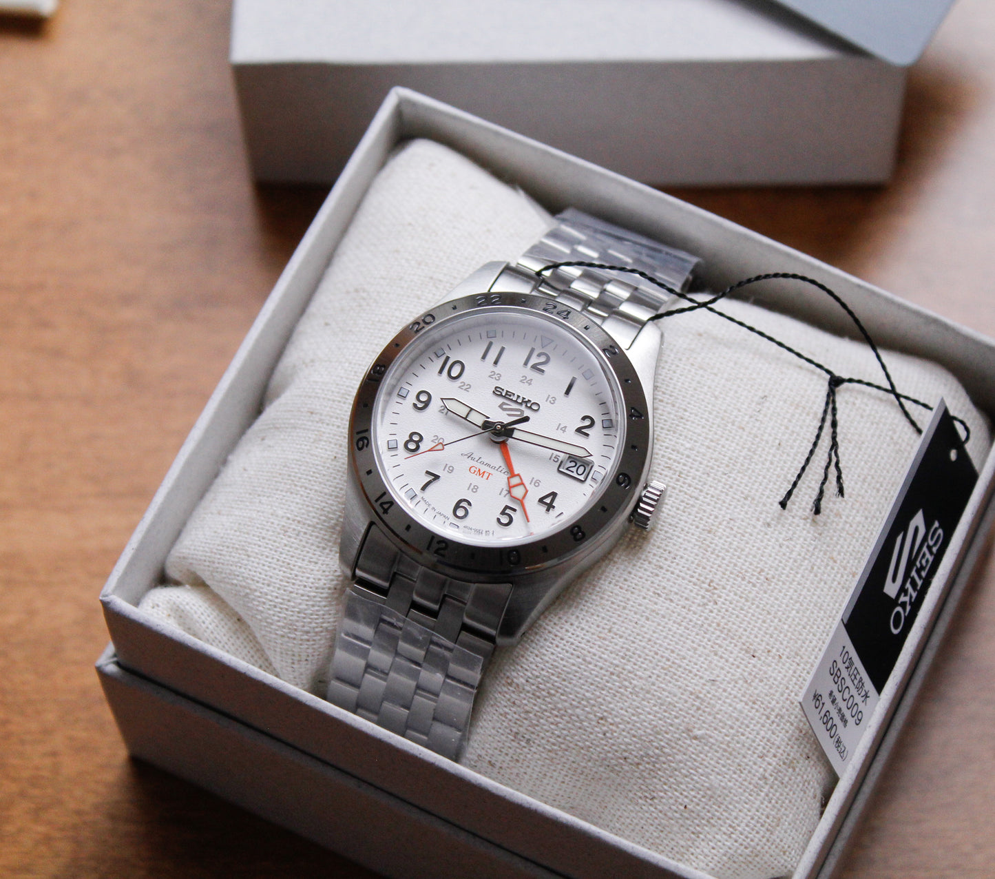 [NEW] JDM Seiko Automatic GMT SBSC009 Men's Wrist-Watch Full-Set