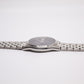 1998 Seiko Quartz Marine Blue Sunburst Grain Dial Men's Wrist-Watch