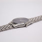 1998 Seiko Quartz Marine Blue Sunburst Grain Dial Men's Wrist-Watch