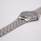 1998 Seiko Quartz Marine Blue Sunburst Grain Dial Men's Wrist-Watch