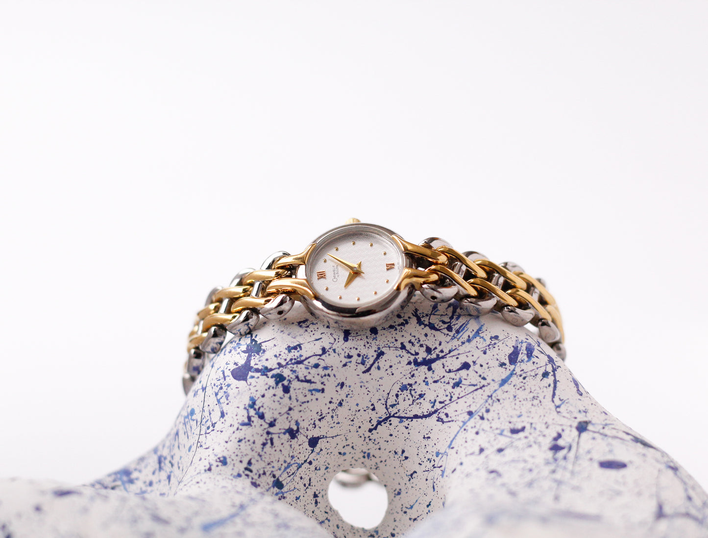 1990s Bulova Caravelle Quartz Two Tone Ladies' Wrist-Watch