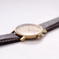 [Serviced] 1978 Seiko Quartz 'Golden Roman Dial Coinage Bezel' Men's Wrist-Watch