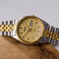 1989 Seiko SQ Baby Day-Date Men's Wrist-Watch
