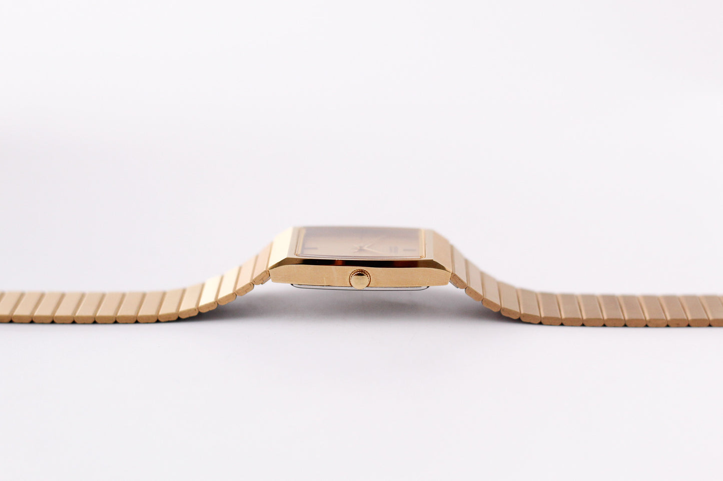 1988 Seiko Quartz Golden Tank Men's Wrist Watch