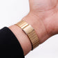 1988 Seiko Quartz Golden Tank Men's Wrist Watch