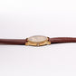 1987 Seiko Quartz Moon-Phase Golden Sunburst Dial Men's Wrist-Watch