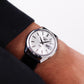 [Serviced] 1968 Seiko 5 Deluxe Silver Sunburst Dial Men's Wrist Watch