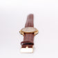 1987 Seiko Quartz Moon-Phase Golden Sunburst Dial Men's Wrist-Watch