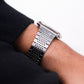 1987 Citizen Ana-Digi Matte Black Dial Men's Wrist-Watch